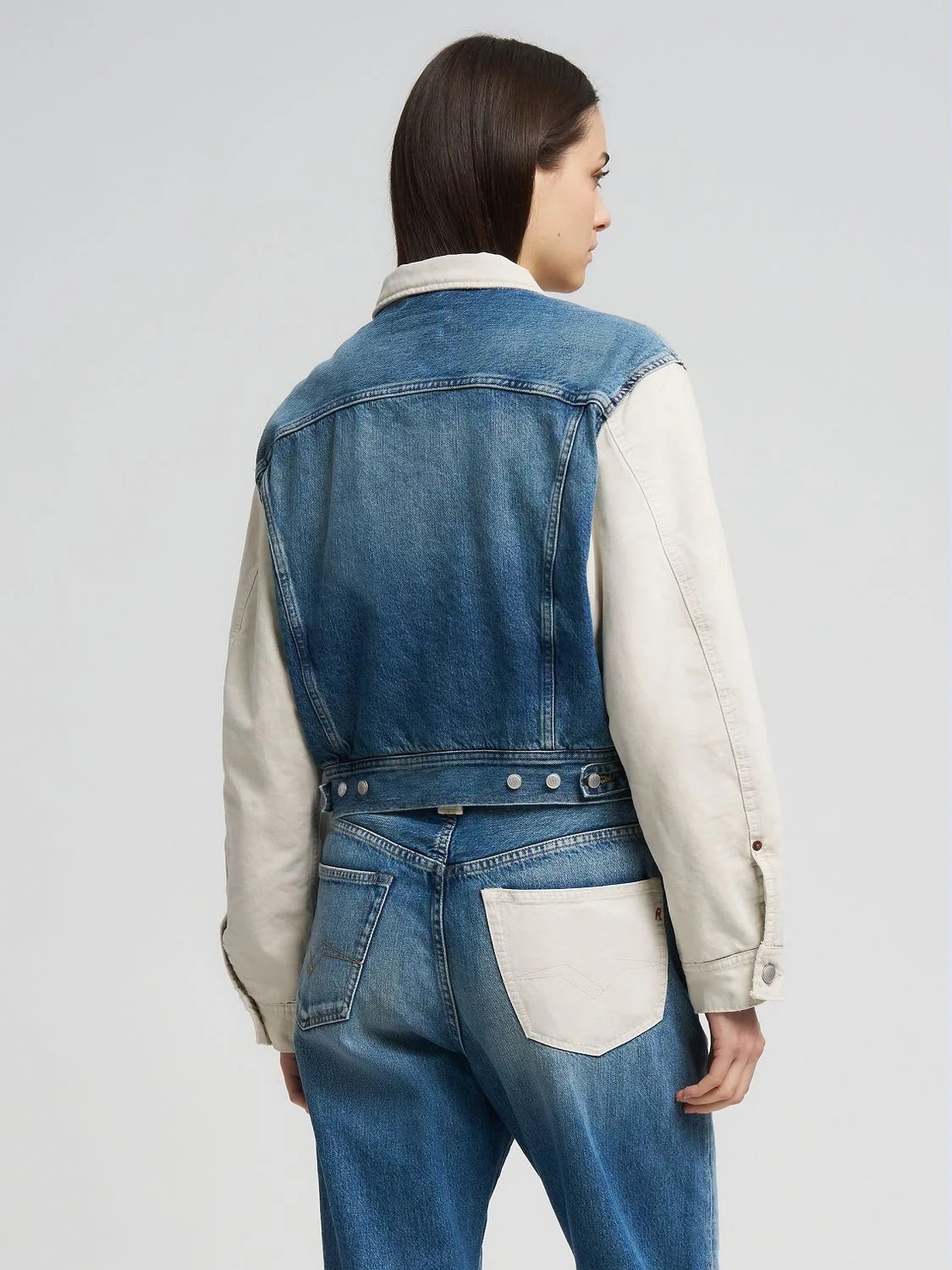 Replay - ז'קט גברדין וג'ינס