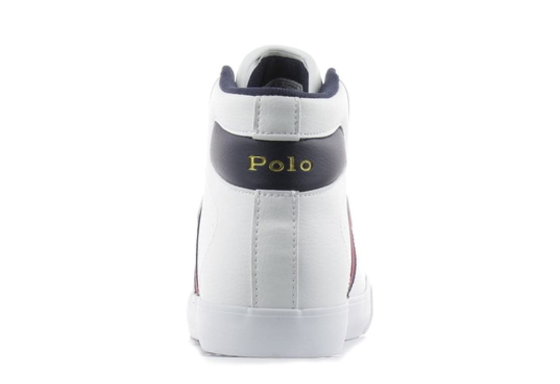 Polo - GWEVIN MID WHITE/NAVY/RED