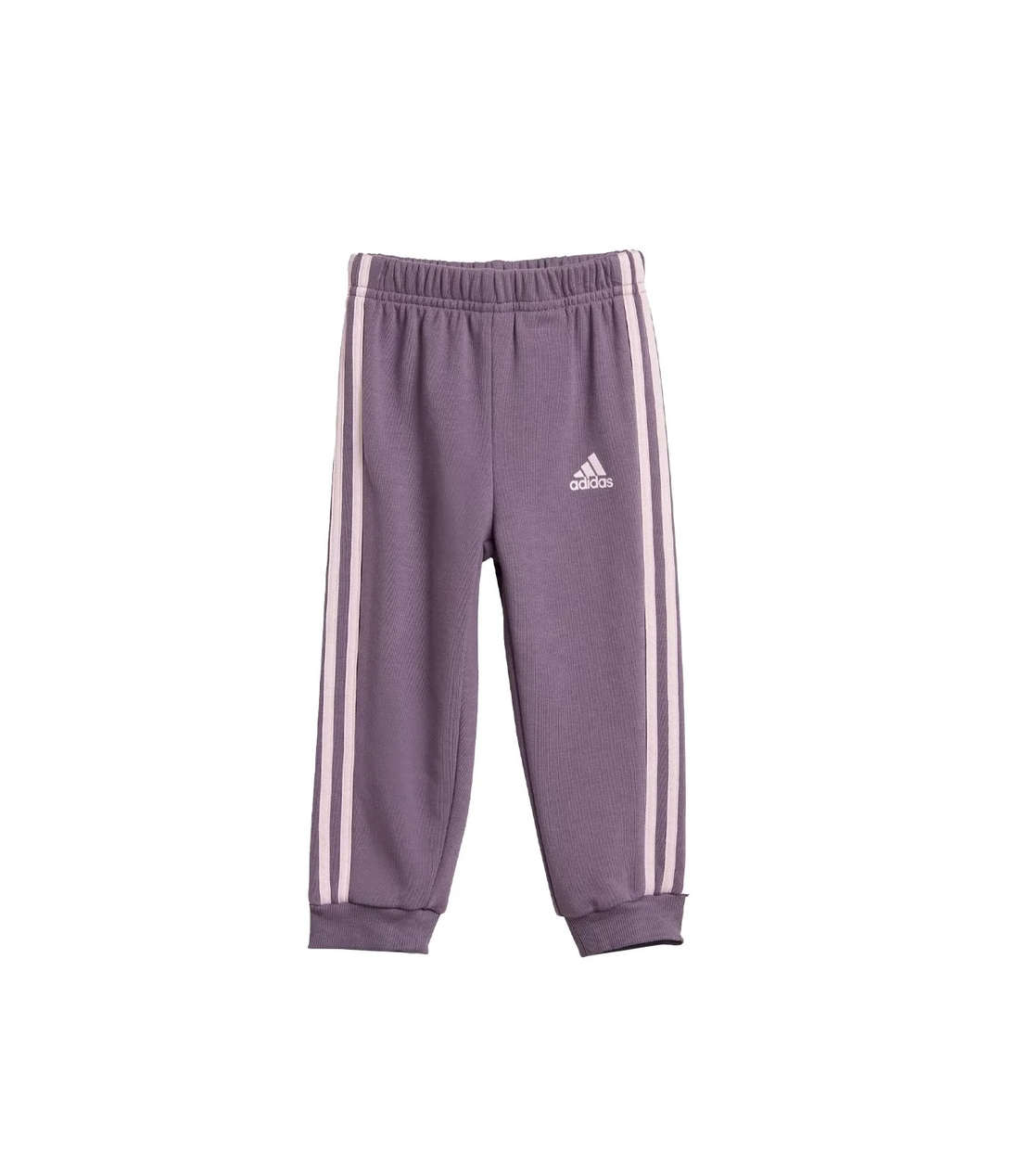 ADIDAS - סט טרנינג ADIDAS  לילדים צבע ורוד/שיבי