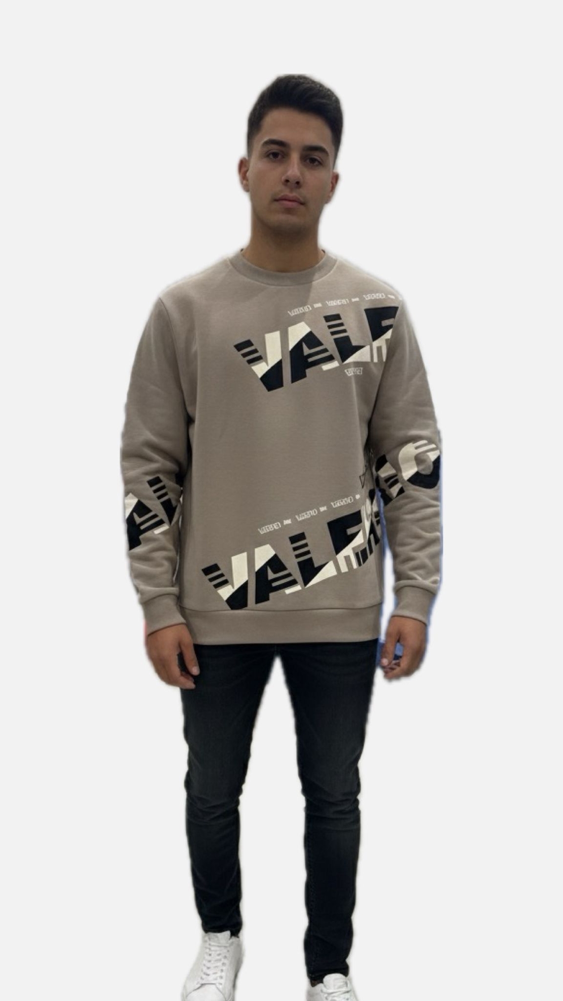 Valerio Italy - הודי לגבר בצבע אפור