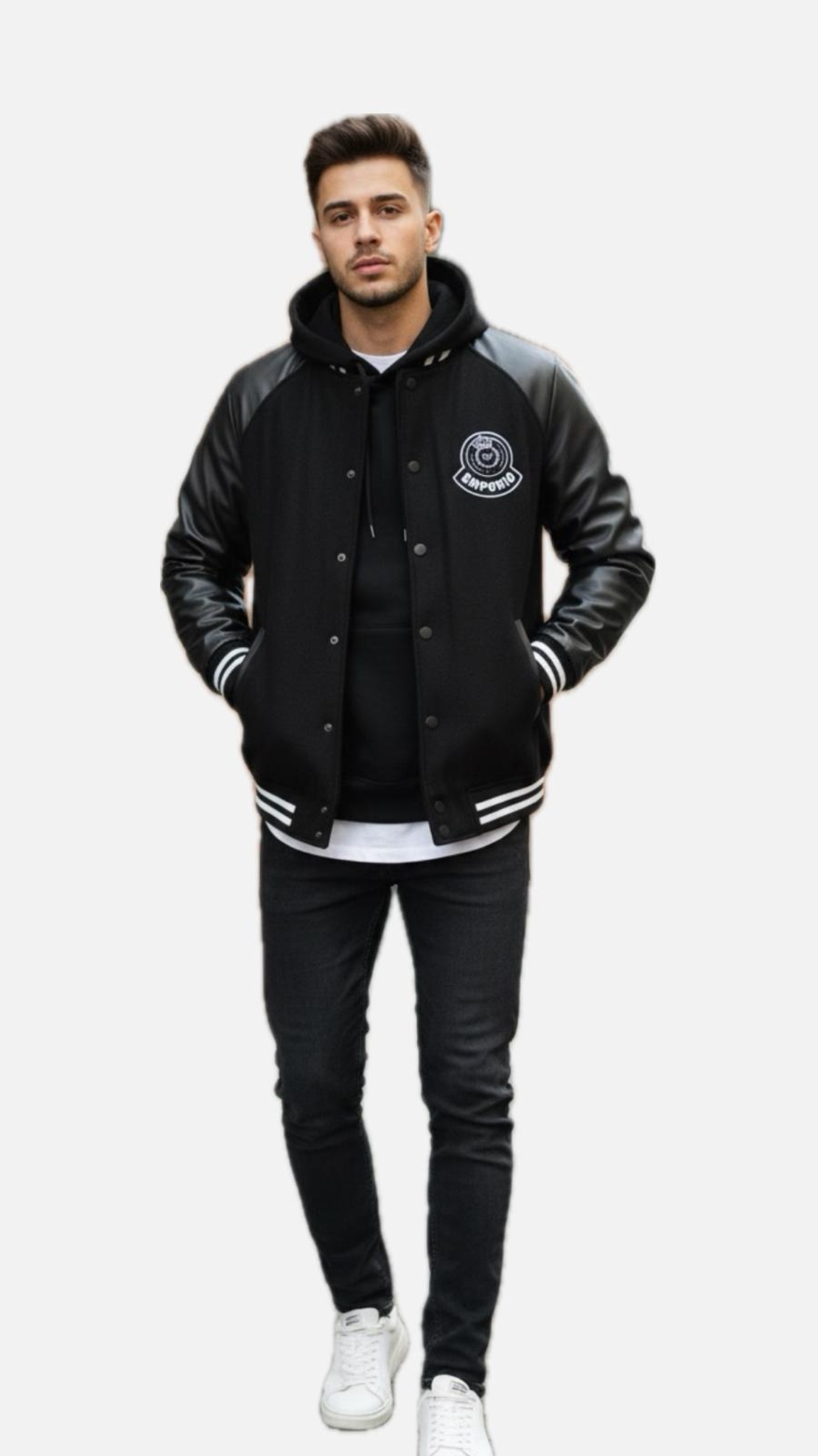 Emporio Valentini - ז'קט שחור לגברים