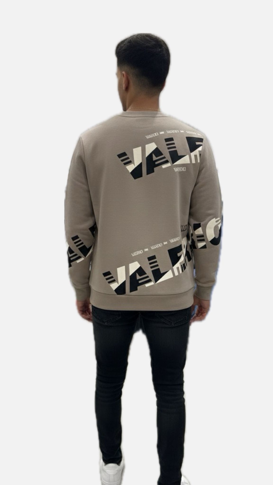 Valerio Italy - הודי לגבר בצבע אפור