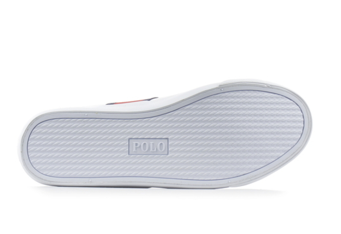 Polo - GWEVIN MID WHITE/NAVY/RED