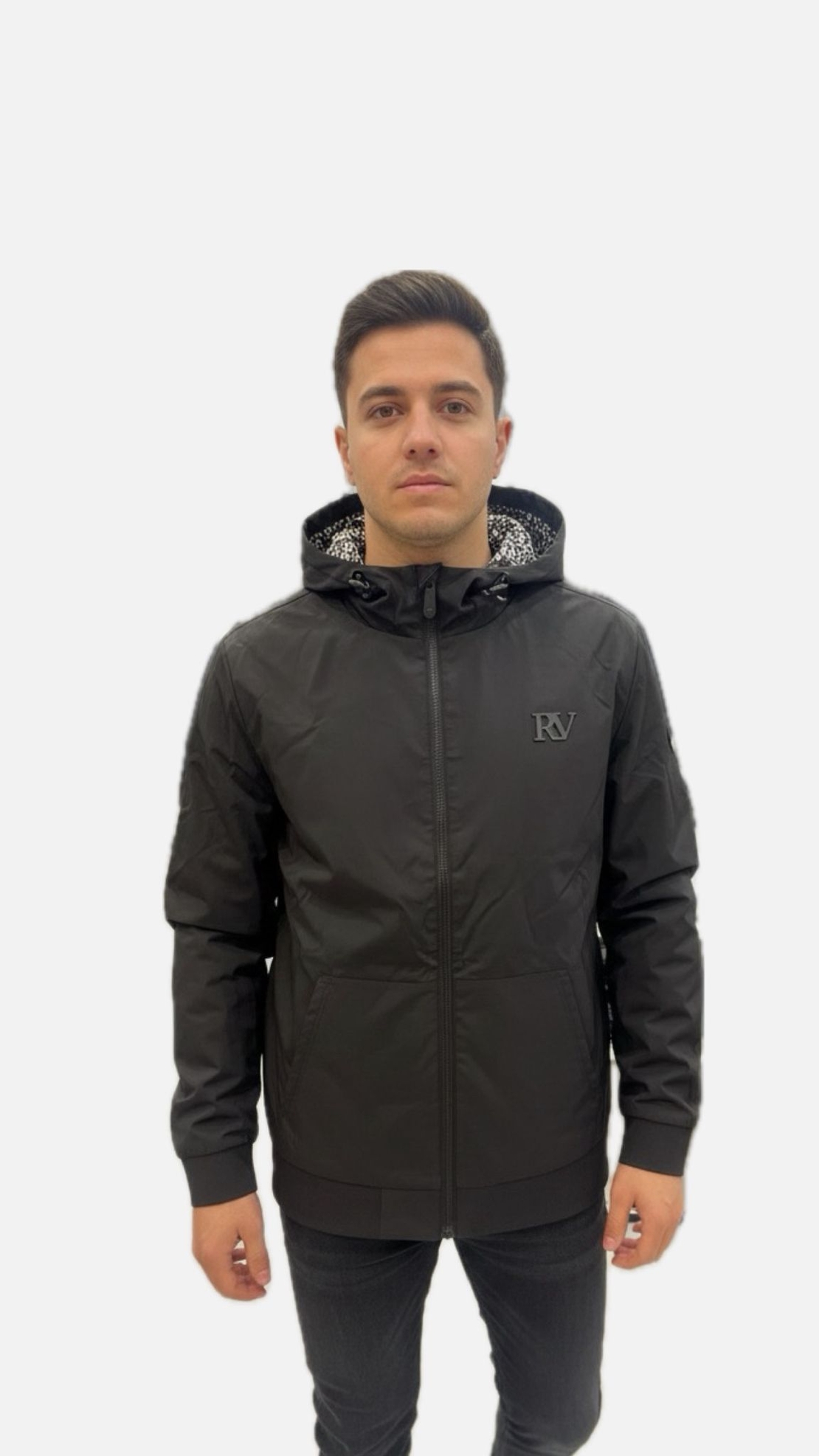 roberto vino- ז'קט לגברים שחור