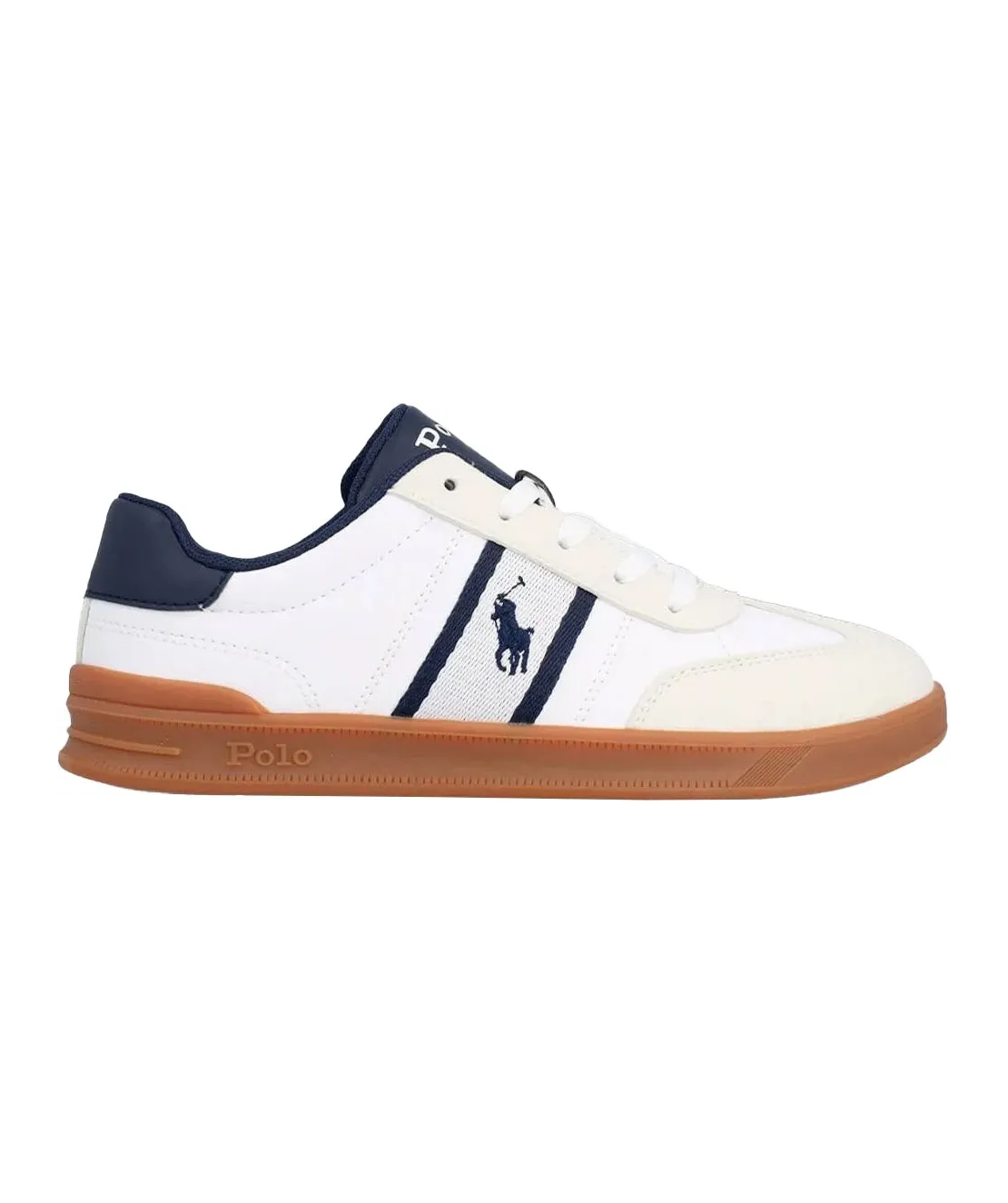 Polo - heritage court III T-TOE WHT/GRY