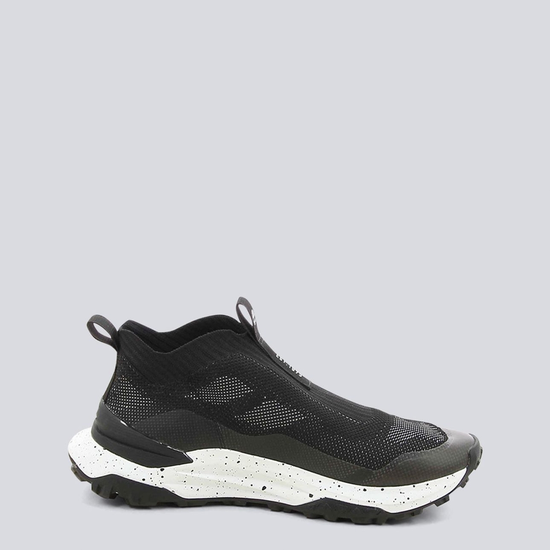 Timberland - motion access low flip on sneaker black w white knit