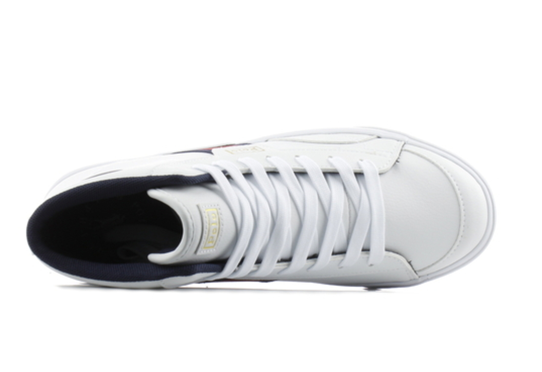 Polo - GWEVIN MID WHITE/NAVY/RED