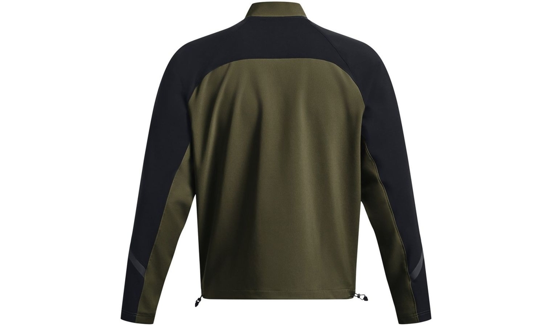 Under Armour- סווטשירט פונקציונלי לגברים דגם UNSTOPPABLE BOMBER ירוק