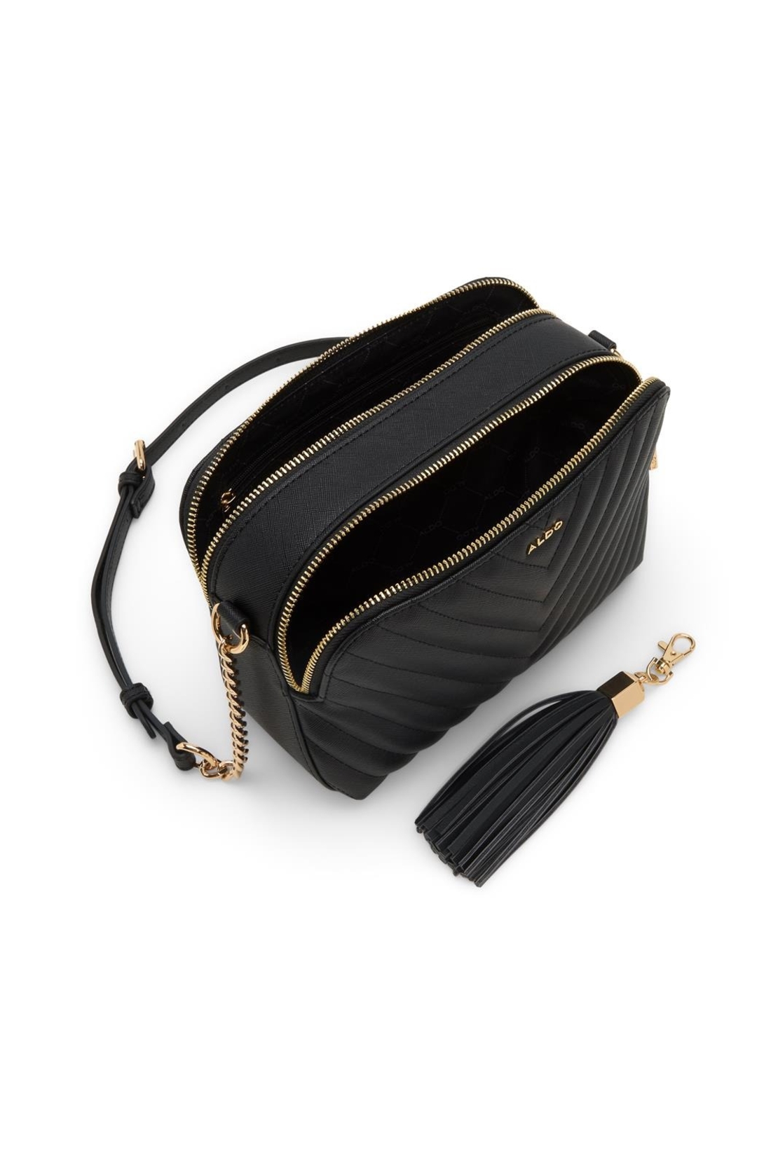 ALDO -  תיק יד לנשים בצבע שחור Apey