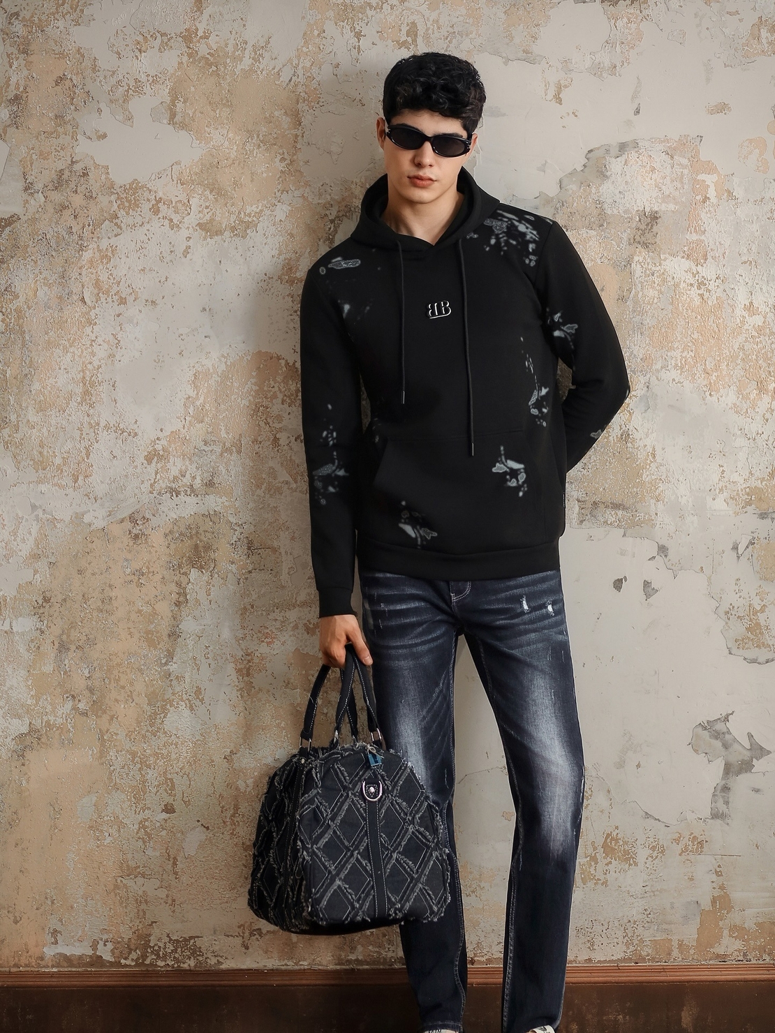 BERARDI -  קפוצ'ון אמברה שחור