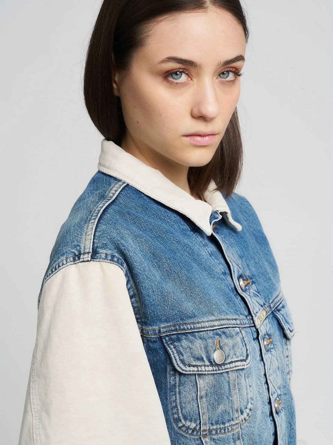 Replay - ז'קט גברדין וג'ינס