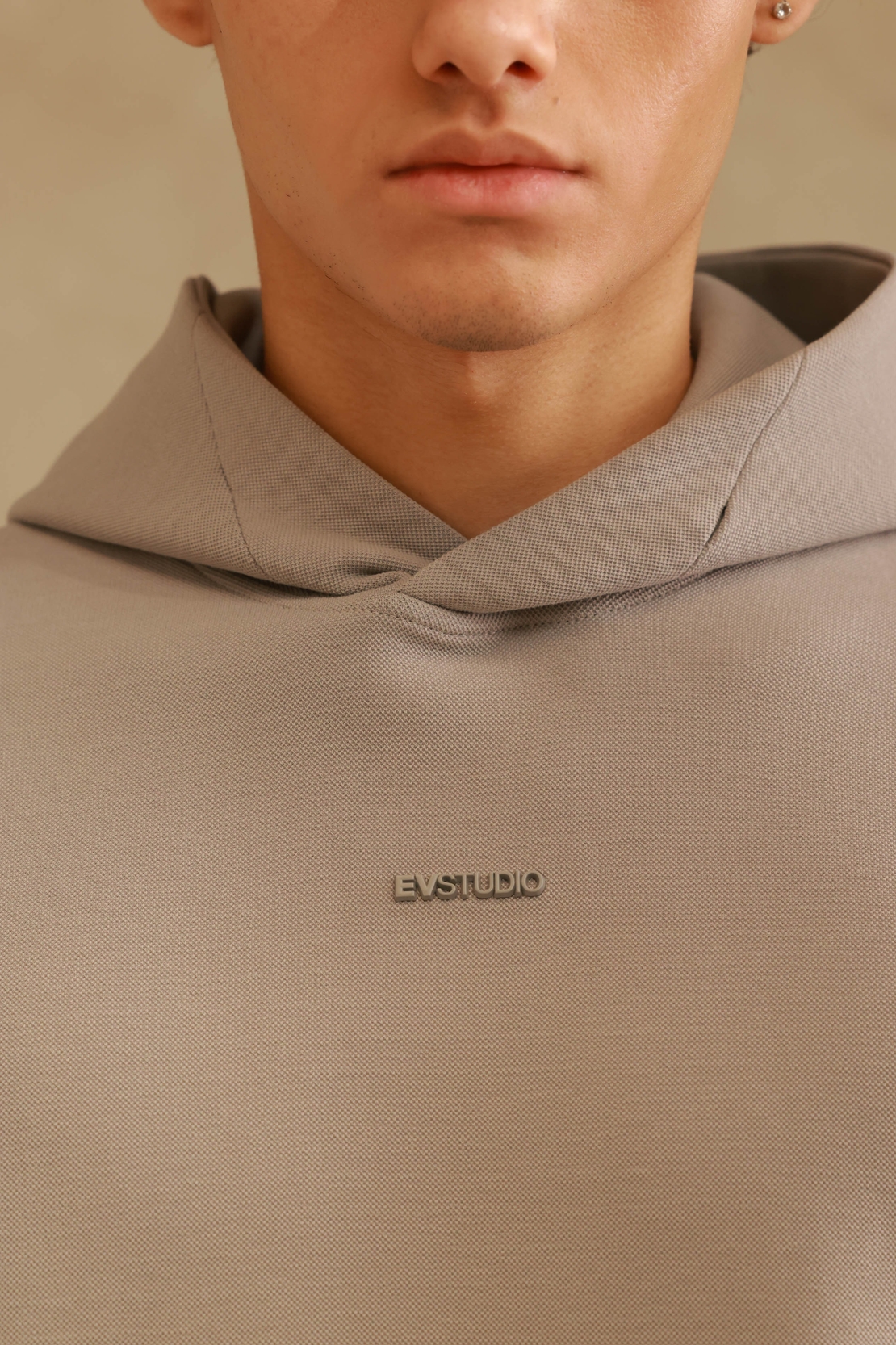 EMPORIO VALENTINI  - קפוצ'ון בצבע אפור