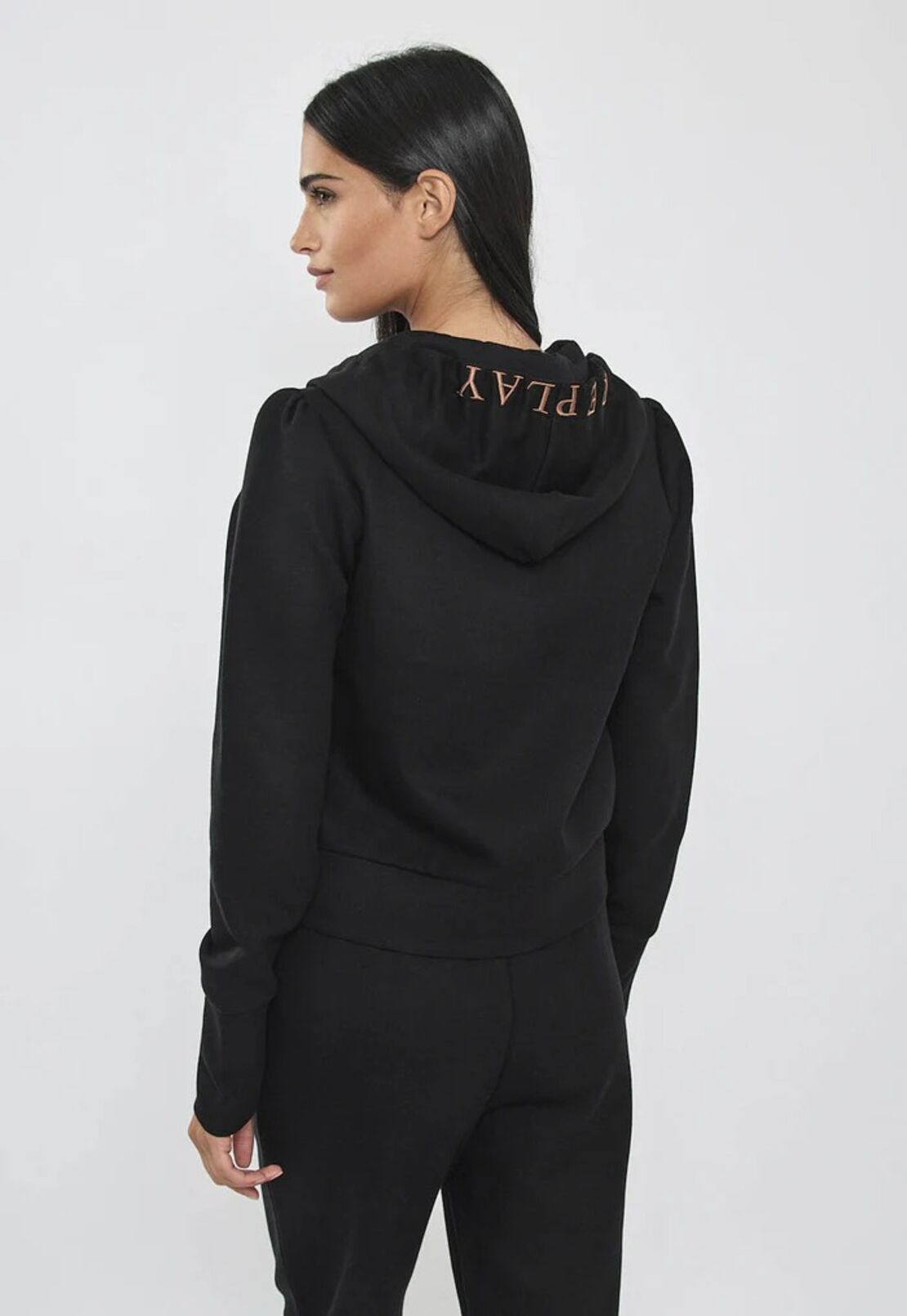 REPLAY - חליפה טרנינג  בצבע שחור