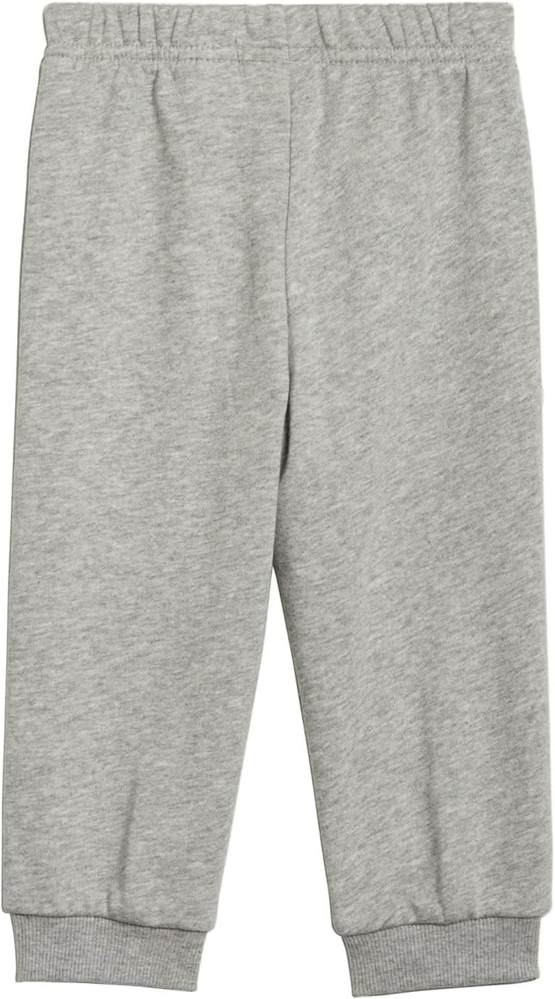 ADIDAS -חליפת לייף סטייל יוניסקס של אדידס לין פרנץ' טרי לתינוקות בגוון ורוד/ורוד שקוף