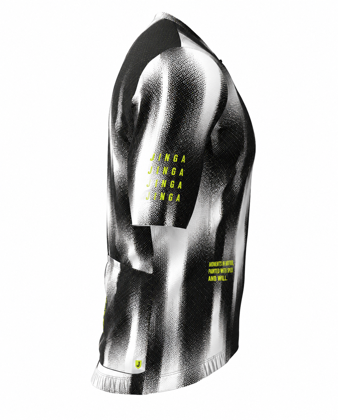 חולצת רכיבה - JINGA FLICKER PRO JERSEY Black