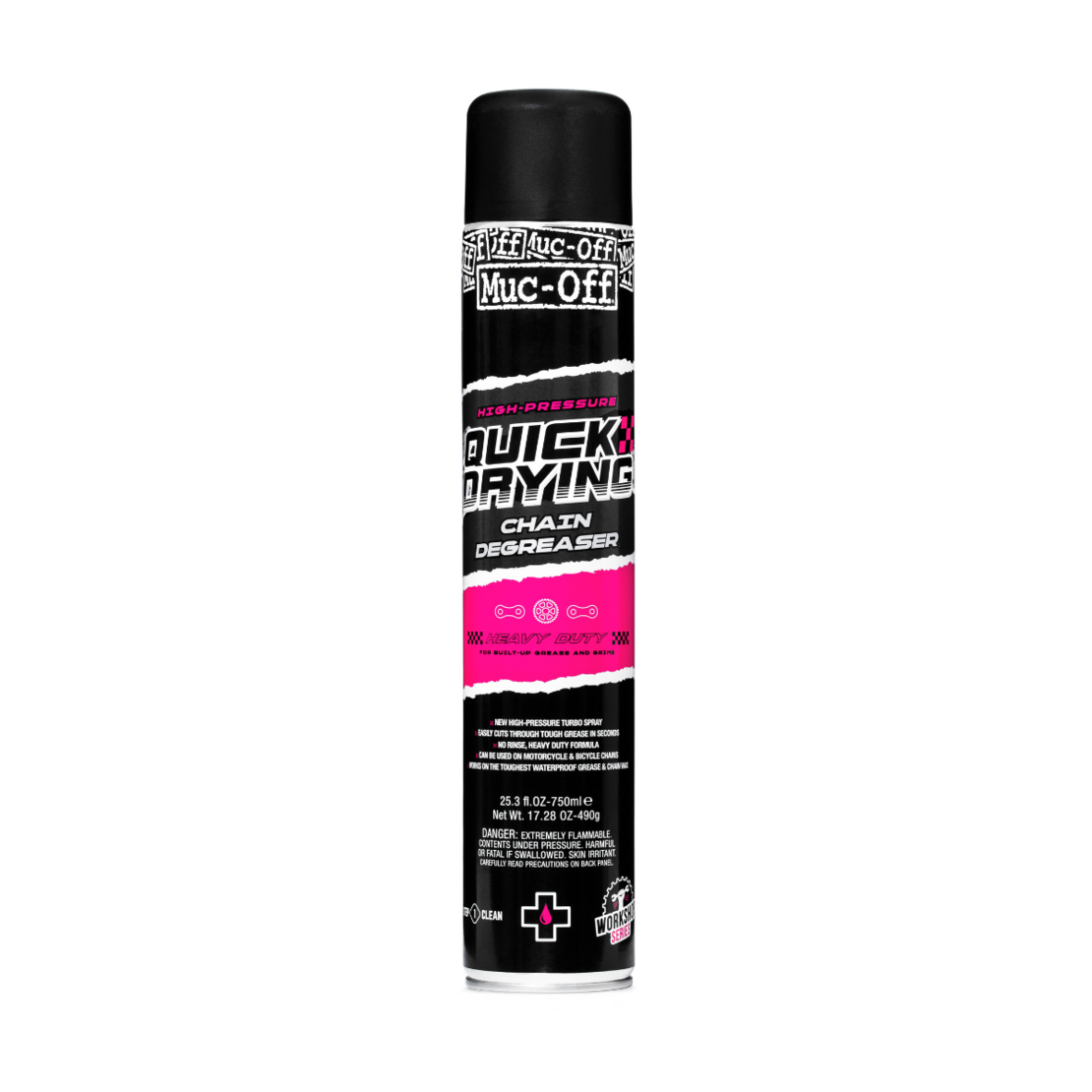 דגריזר יבוש מהיר לאופניים Muc-Off High Pressure Quick Drying Degreaser