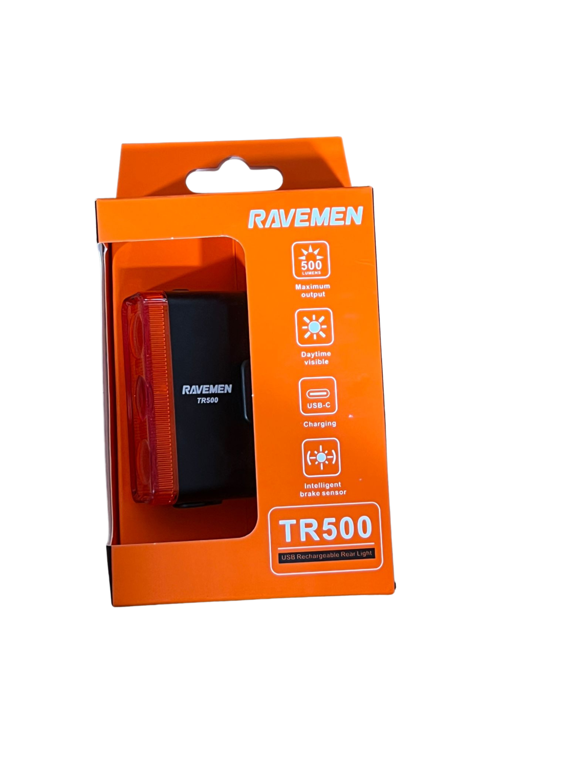 נצנץ אחורי לאופניים RAVEMEN TR500