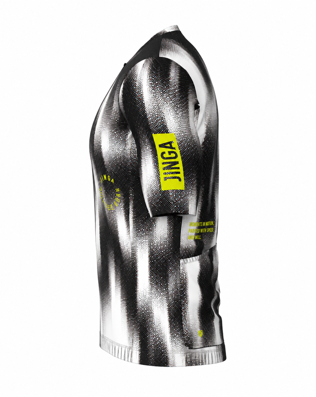 חולצת רכיבה - JINGA FLICKER PRO JERSEY Black