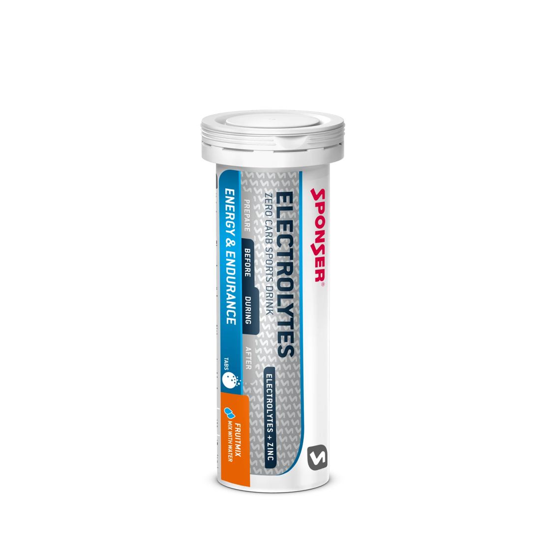 טבליות אלקטרוליטים בטעם מיקס פירות - Sponser Electrolytes Tabs