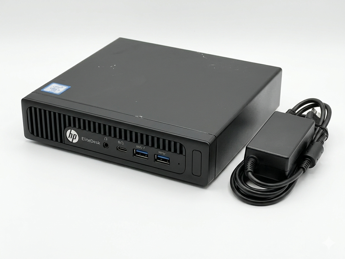 HP EliteDesk 800 G2 Mini | i5-6500T | 8GB RAM | SSD 256GB | Windows 11 Pro + Office 2024