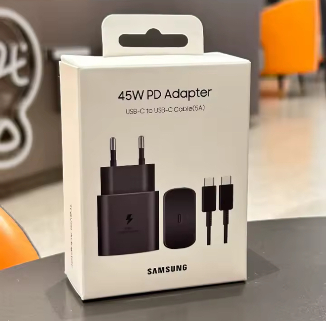מטען Samsung 45W PD – טעינה מהירה במיוחד