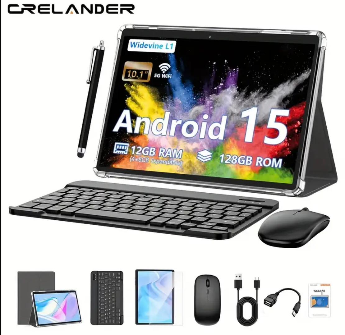 טאבלט חכם CRELANDER W30 PRO – מסך גדול, ביצועים חזקים