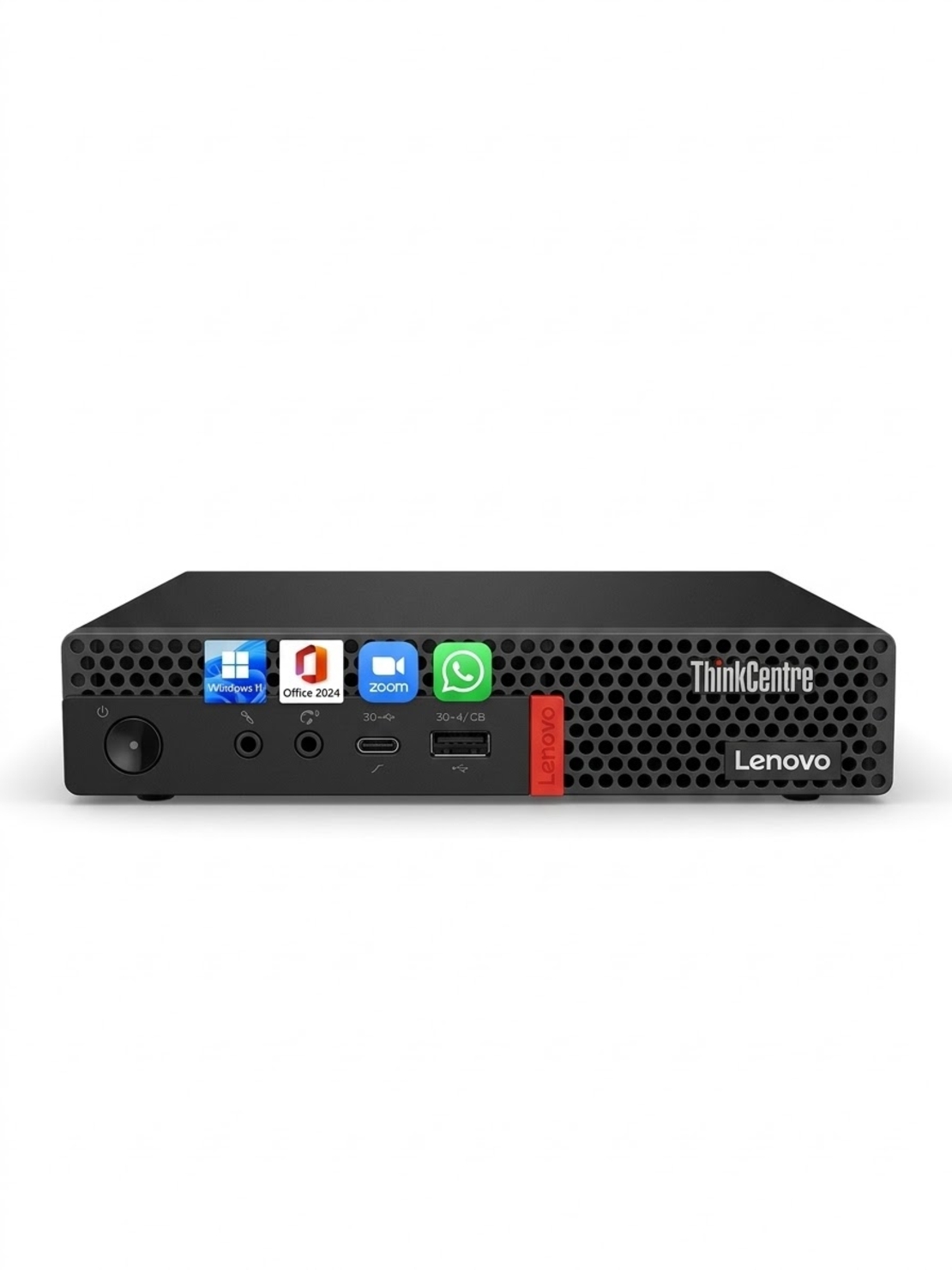 מחשב מיני מחודש Lenovo ThinkCentre M720q Tiny | i3 דור 8 | 8GB RAM | 256GB SSD | Windows 11 Pro + Office 2024 | Wi-Fi במתנה | אחריות שנה