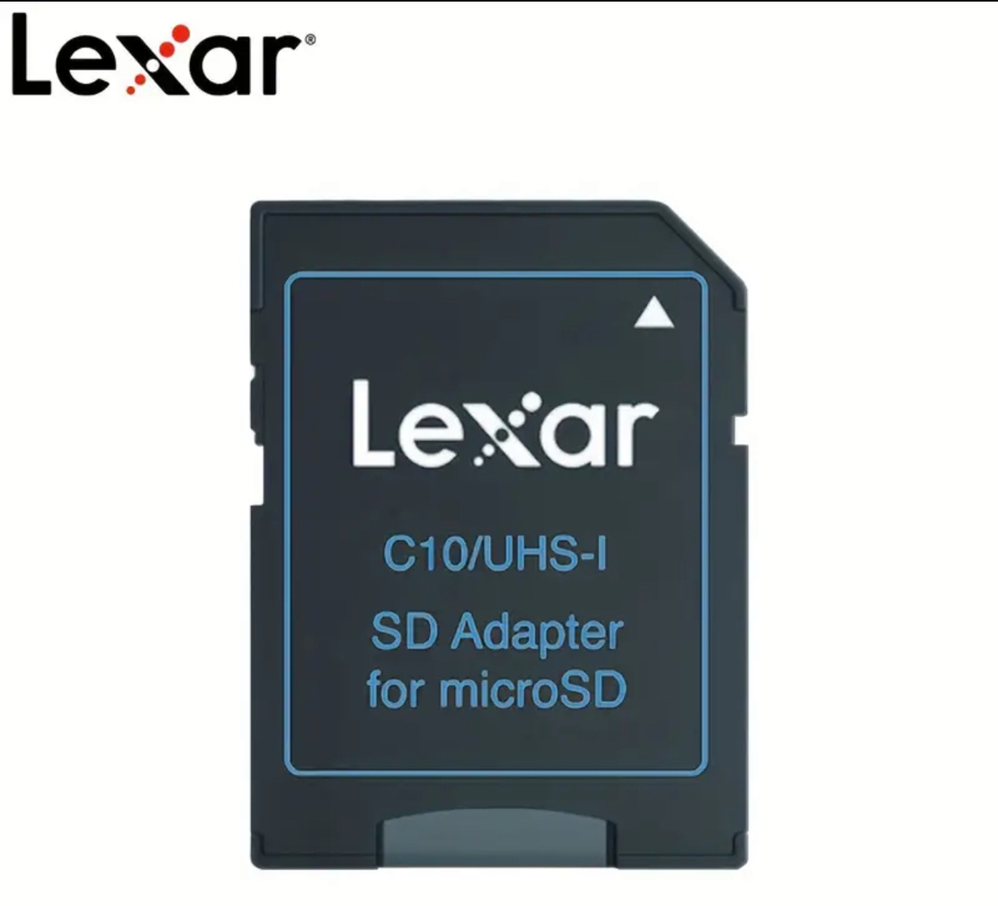 מתאם כרטיס זיכרון Lexar microSD ל-SD