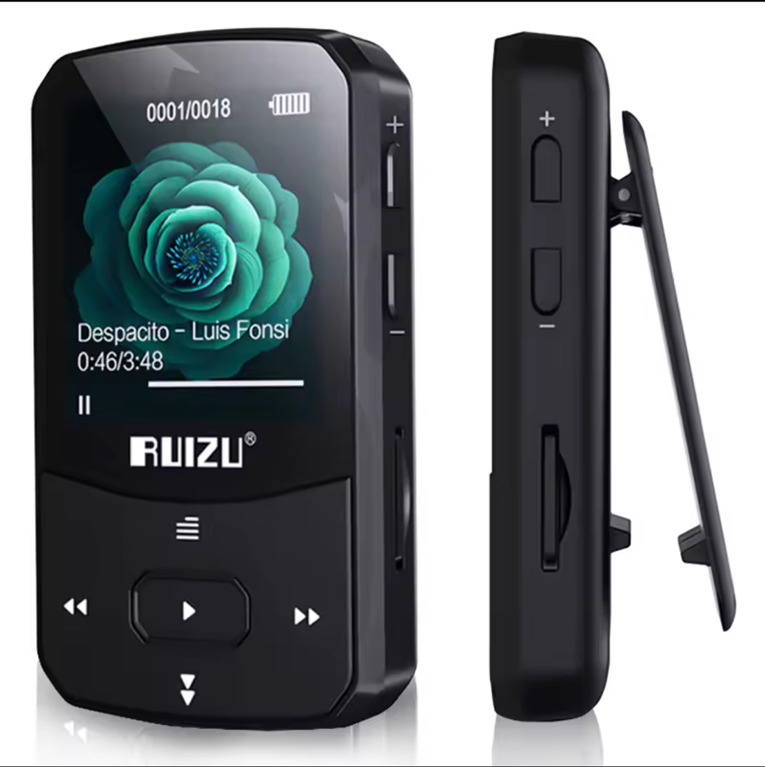 נגן MP3 מתקדם עם Bluetooth – דגם RUIZU X52 (64GB)