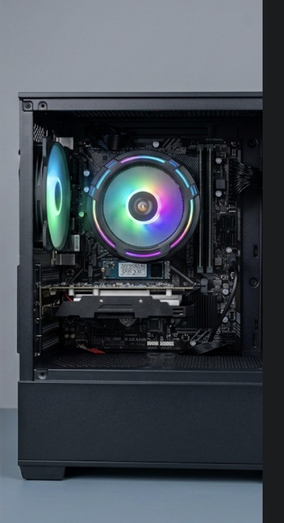 מחשב גיימינג חדש Antec Intel Core i5-10500 | זיכרון 16GB | כונן 512GB NVMe | כרטיס מסך 4GB | כולל Win 11, אופיס ו-Wi-Fi  מובנה במחשב