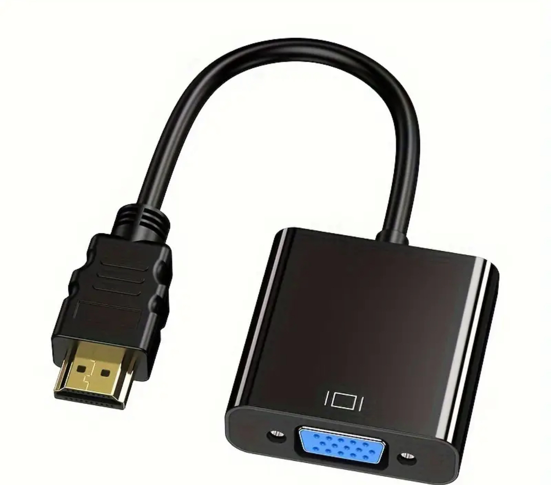 מתאם HDTV (HDMI) ל־VGA עם USB ו-Audio מובנה