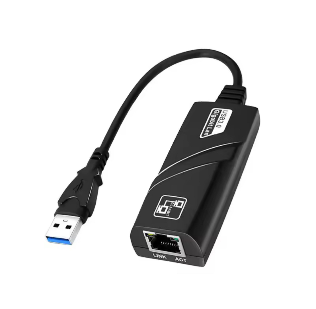 מתאם רשת USB 3.0 ל-RJ45 Gigabit – מהיר, קטן ונוח