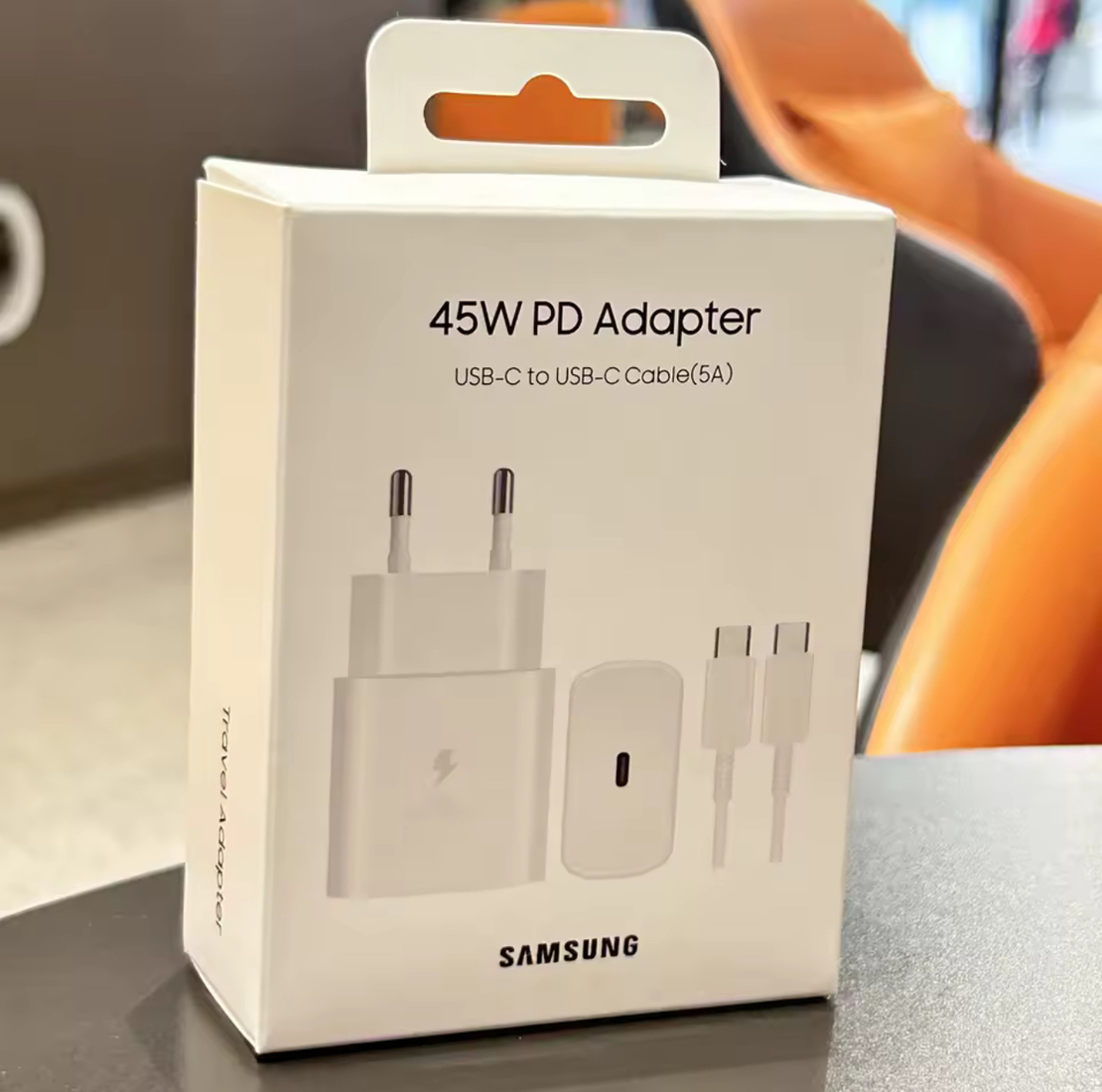 מטען Samsung 45W PD – טעינה מהירה במיוחד