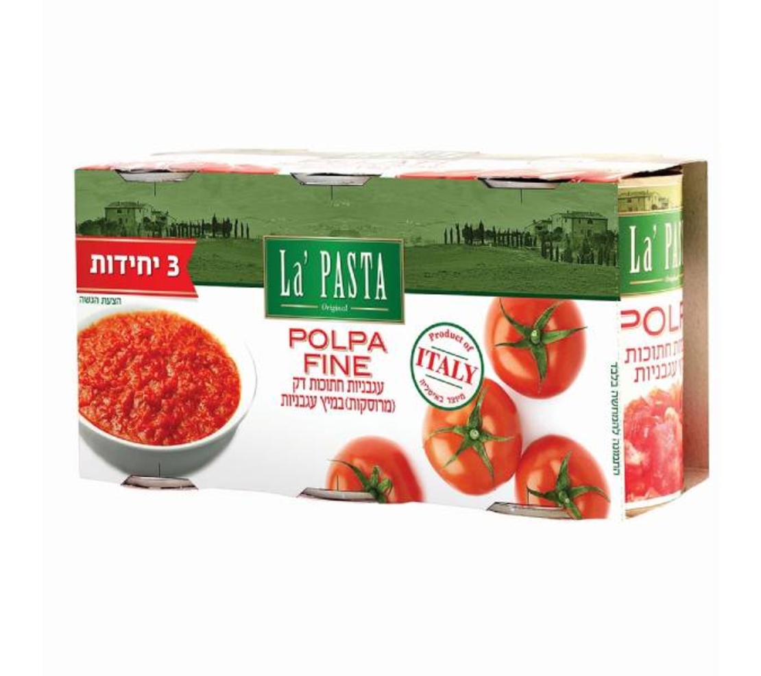 שלישיה עגבניות מרוסקות- לה פסטה