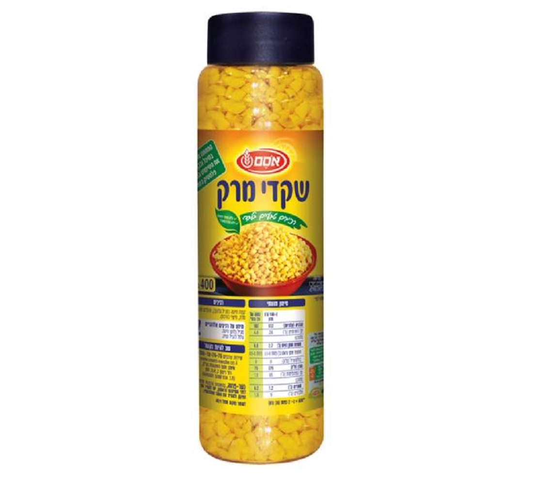 שקדי מרק במיכל- אסם