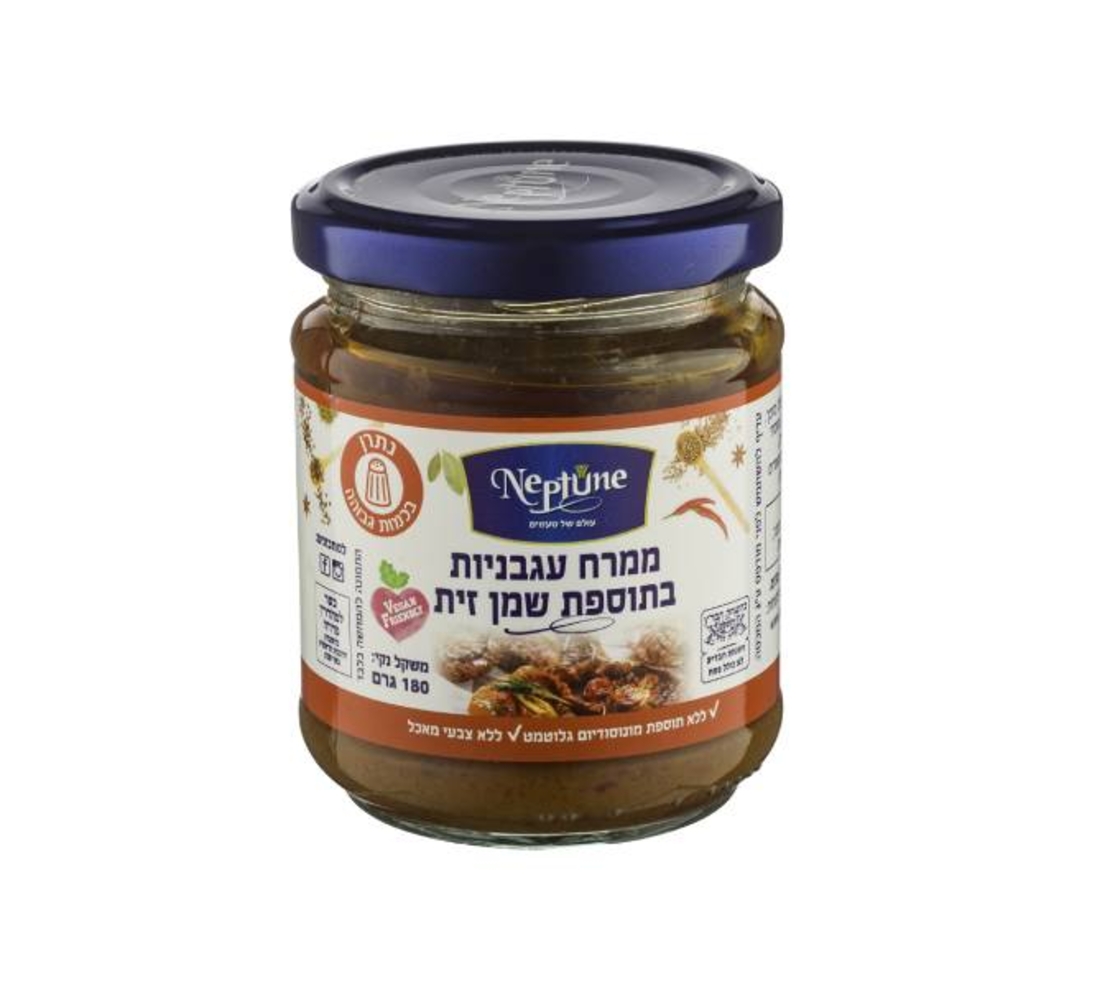 ממרח עגבניות מיובשות בתוספת שמן זית- נפטון