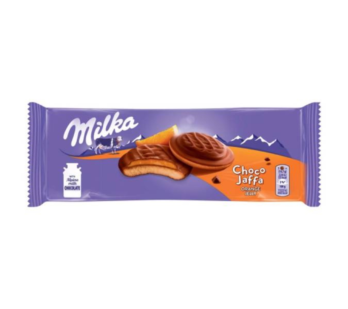 עוגיות מילקה  במילוי תפוז