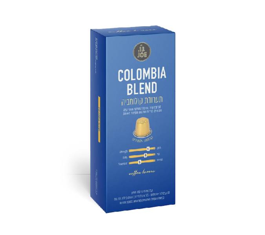 קפסולות קפה COLOMBIA BLEND - ג'ו