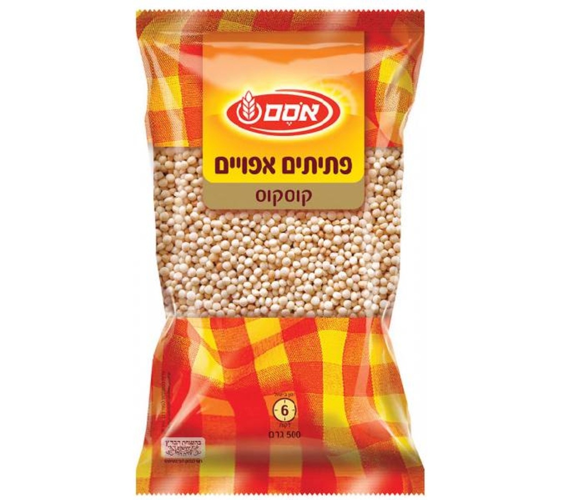 פתיתים אפויים קוסקוס - אסם