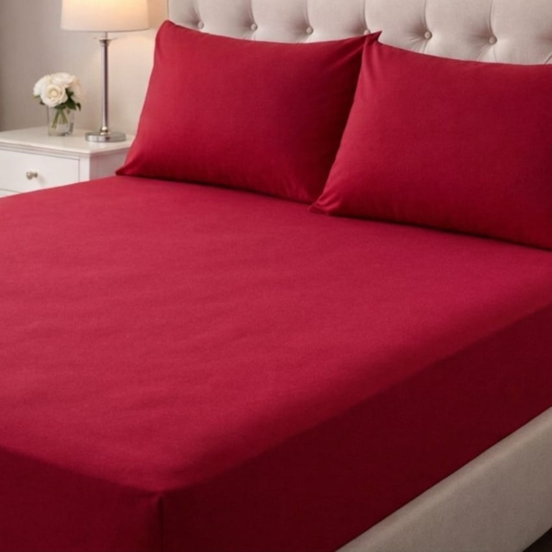 סט סדין מיקרופייבר איכותי + זוג ציפיות