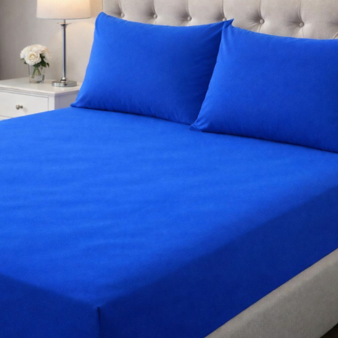 סט סדין מיקרופייבר איכותי + זוג ציפיות