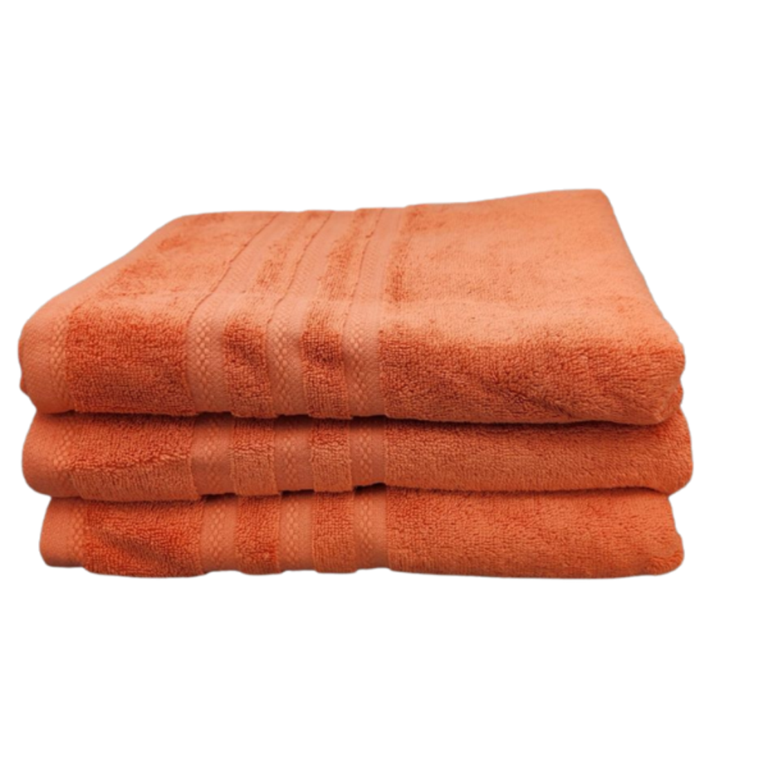 מגבת פרימיום כתום כותנה