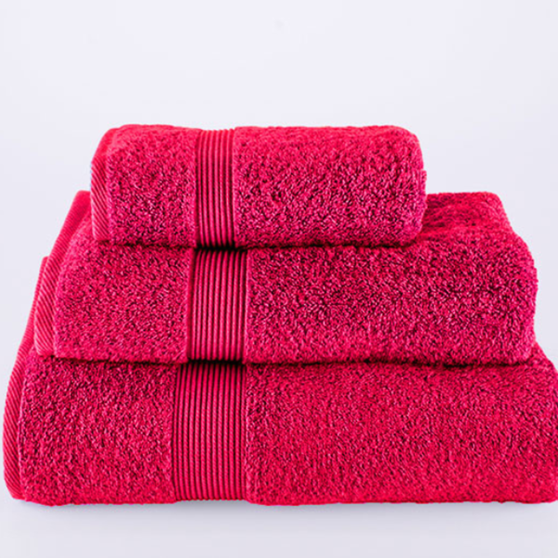 מגבת פרימיום אדום כותנה