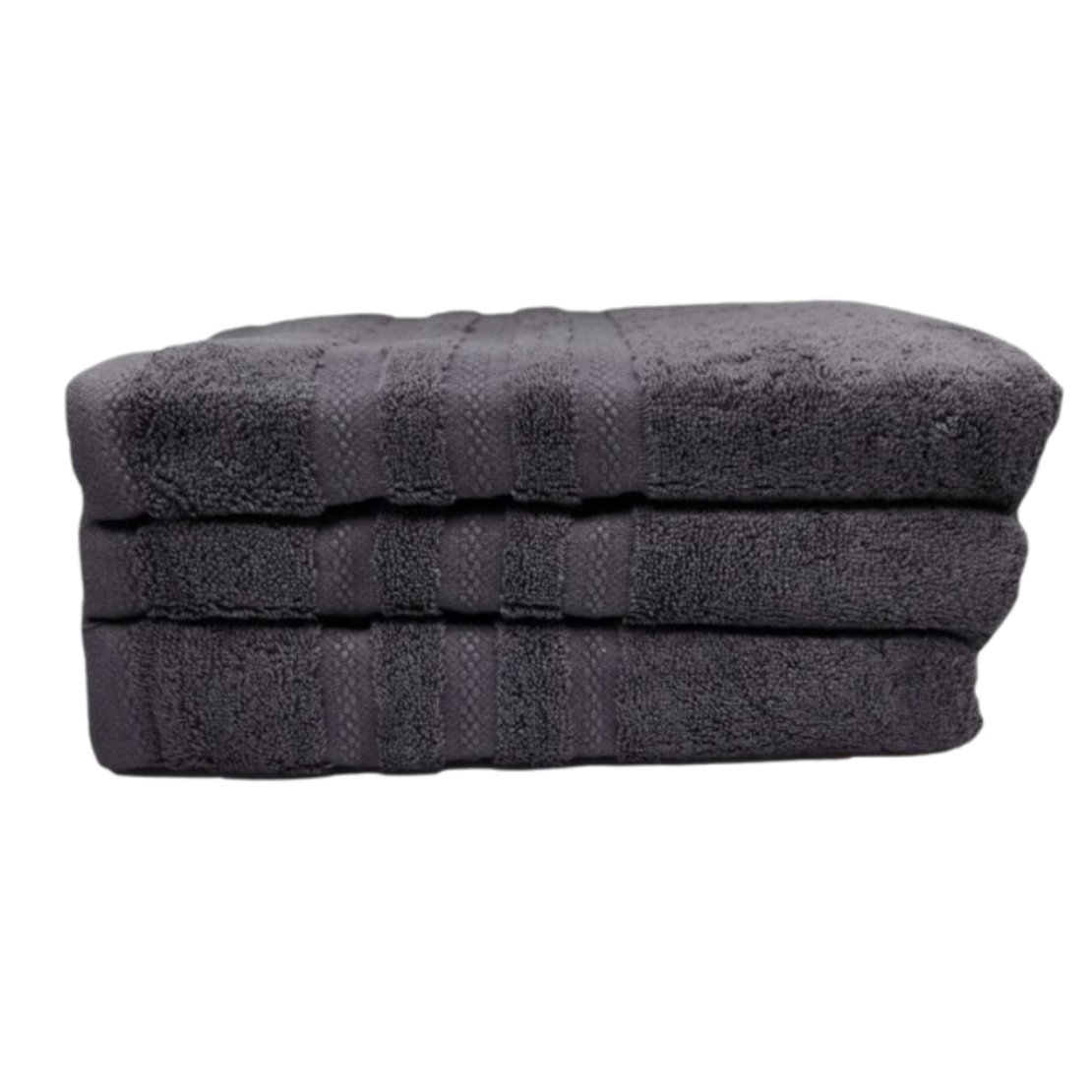 מגבת פרימיום שחור כותנה