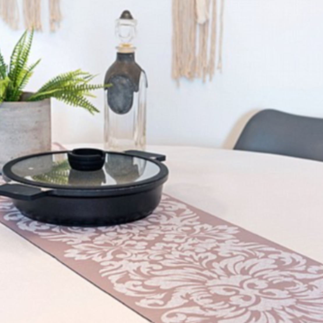 ראנר דקורטיבי לשולחן- מבודד חום