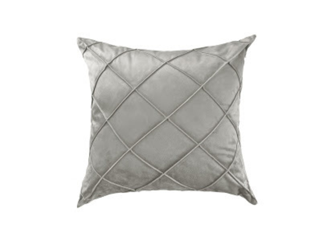 כרית נוי אפור בהיר