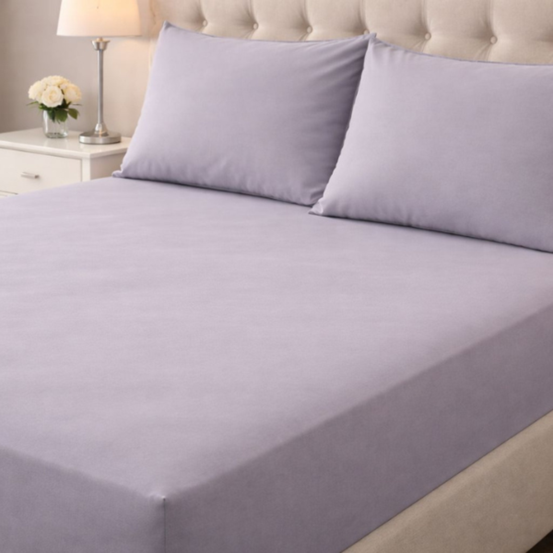 סט סדין מיקרופייבר איכותי + זוג ציפיות