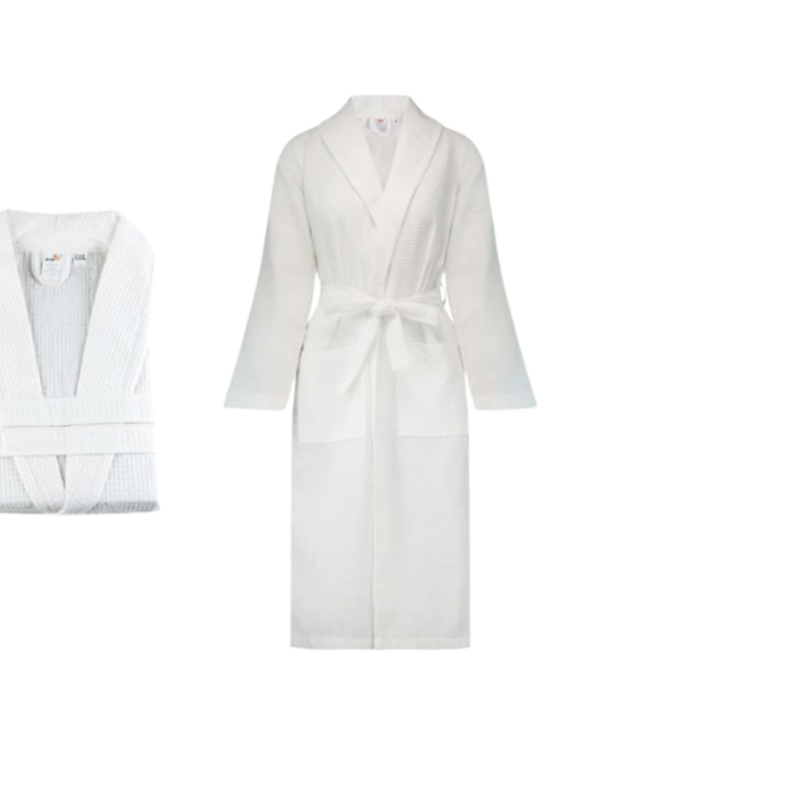 חלוק מבוגר בד פיקה 100% כותנה