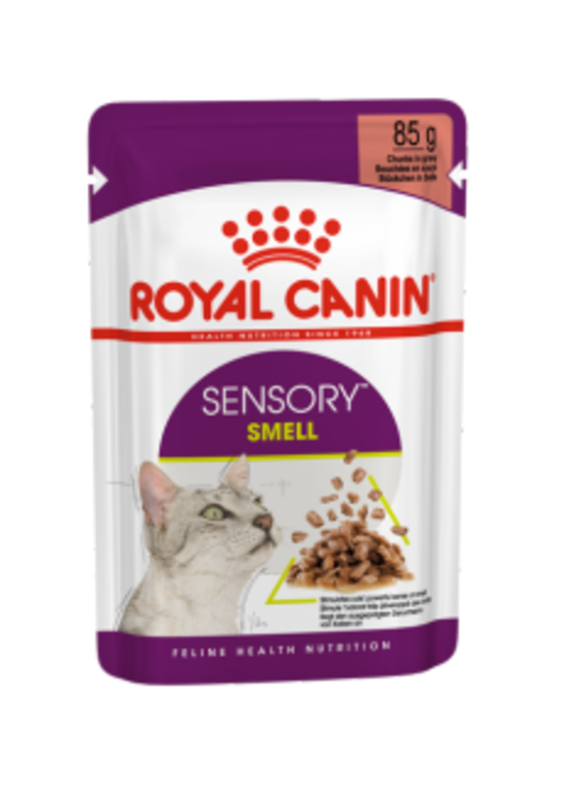 סנסורי סמל ברוטב - מזון רטוב (פאוץ) לחתולים בררניים