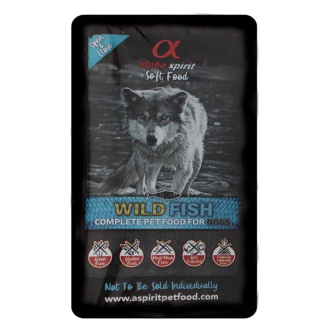 אלפא ספיריט חטיף אילוף לח בטעם דגים לכלב
